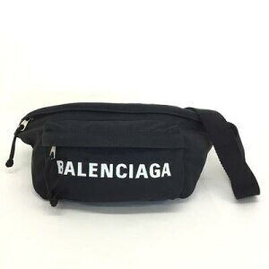 BALENCIAGA body Belt Crossbody bag all over black